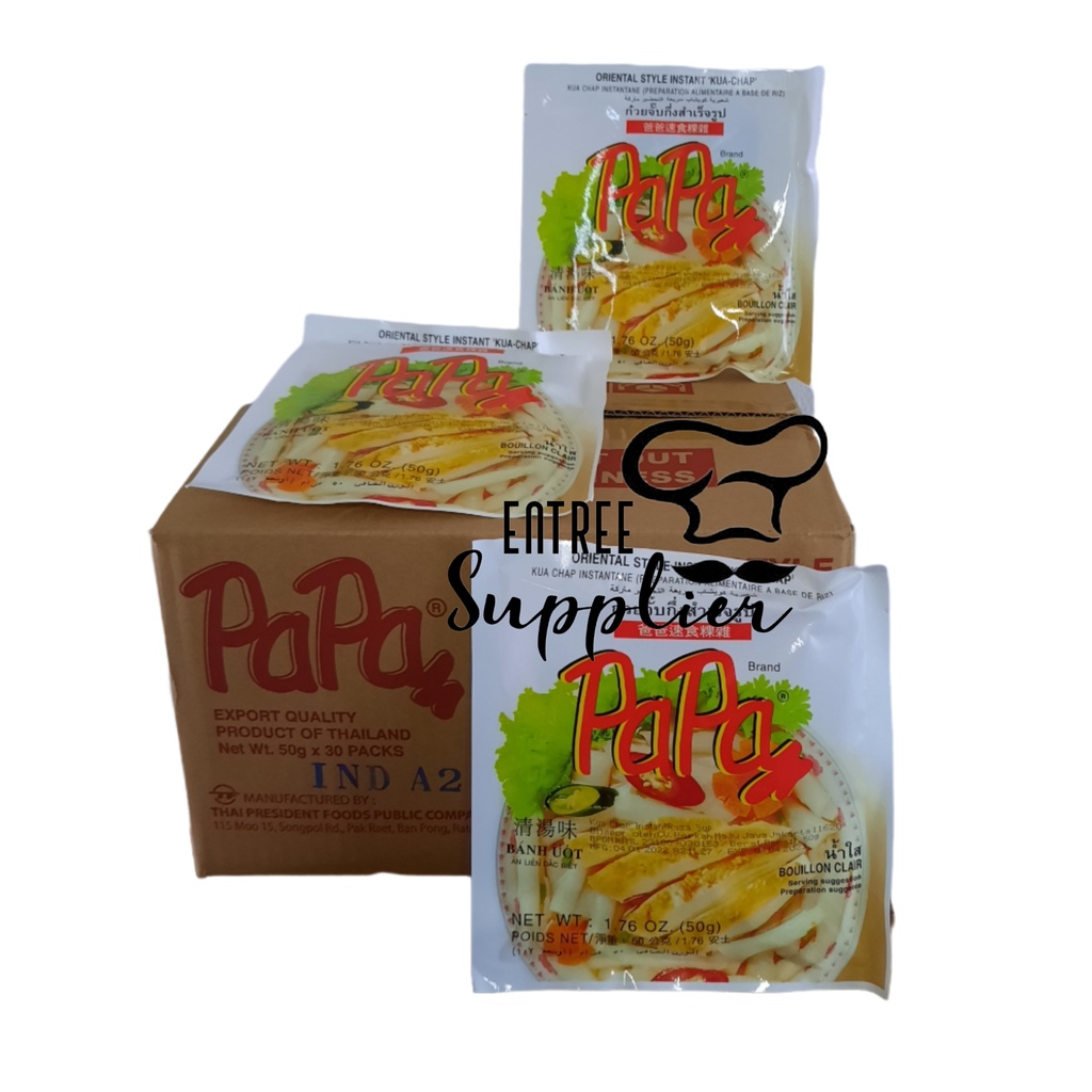 

PAPA KUA CHAP INSTANT ORIENTAL STYLE 50gr * 30 PER 1 DUS