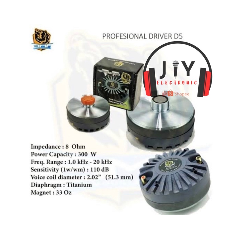 Driver Tweeter BMA D5 Original
