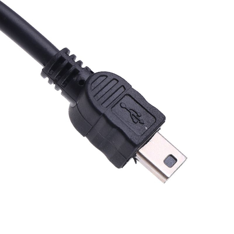 CRE  Micro USB 5 Pin B Male To Mini USB 5 Pin Male Data Adapter Converter Cable Cord