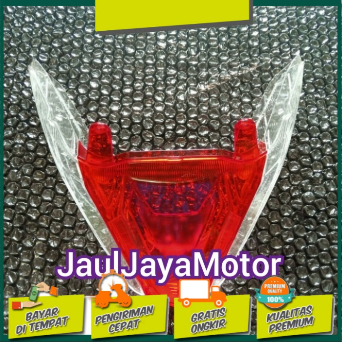 Kaca Mika Lampu Stop + Sen Belakang Beat Street - Beat New ESP