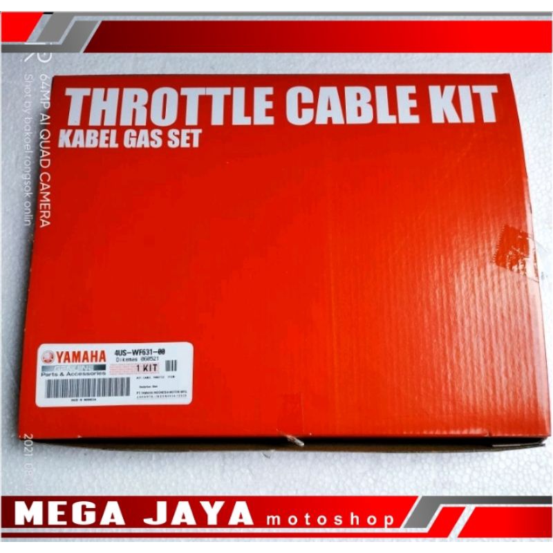 KABEL CABLE GAS THROTTLE F1ZR, FORCE 1 F1 ORIGINAL YAMAHA