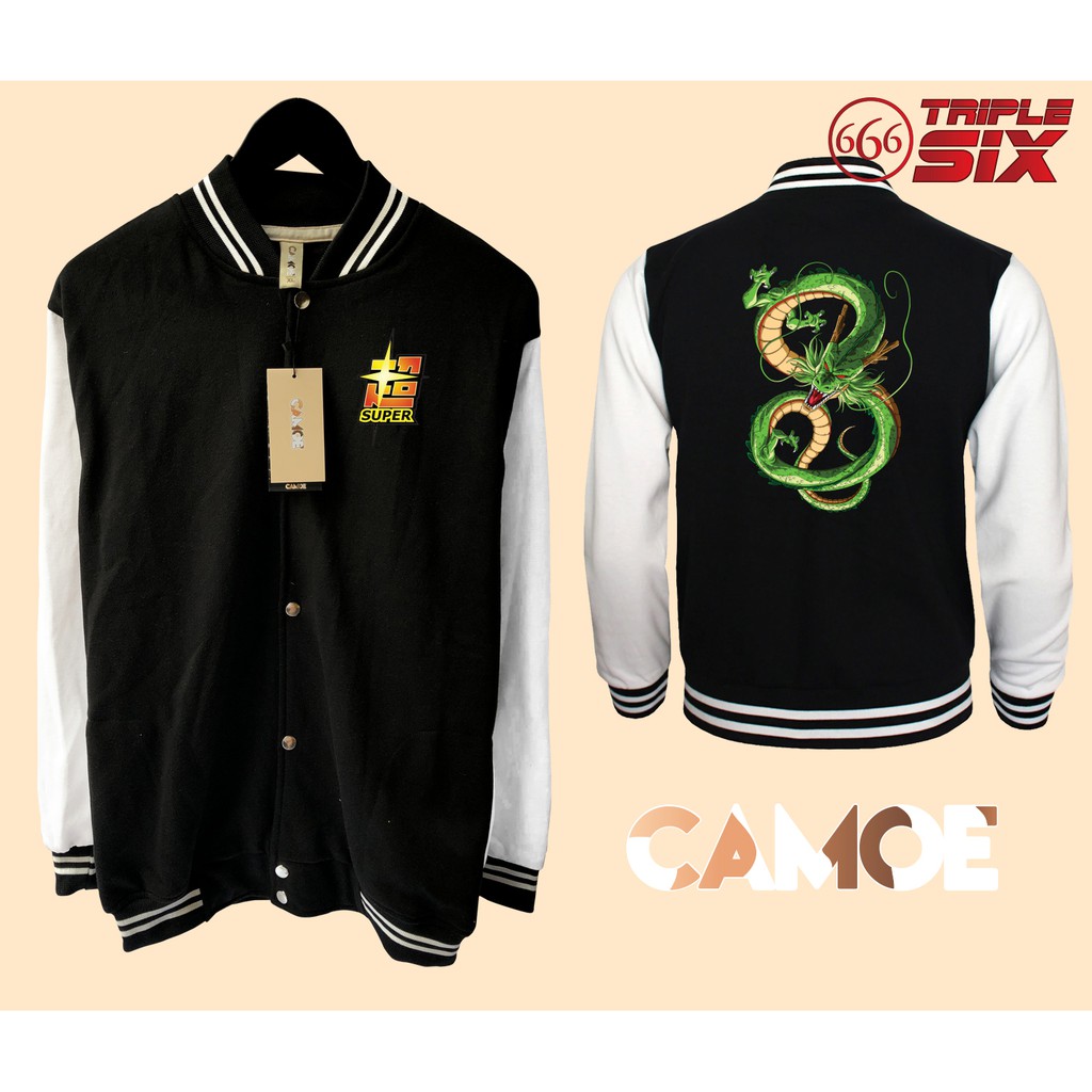 Jaket Varsity Baseball Anime Dragon Ball Shenron