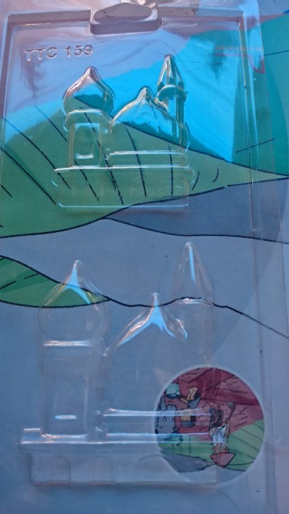 Cetakan Cokelat/puding Model Masjid / Ttc 159