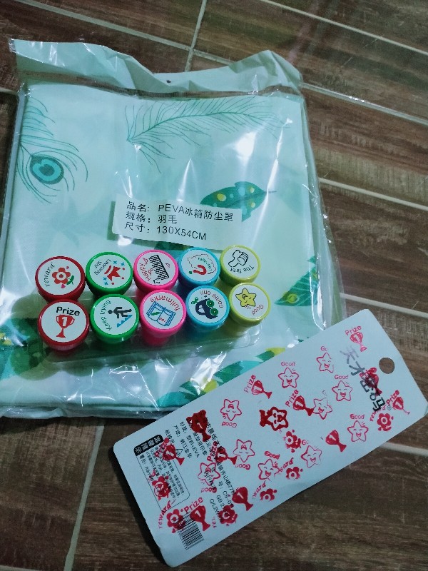 Taplak Cover  Kulkas  Organizer / Fridge Refrigerator Cover/taplak Kulkas Anti Air/ Penutup Kulkas