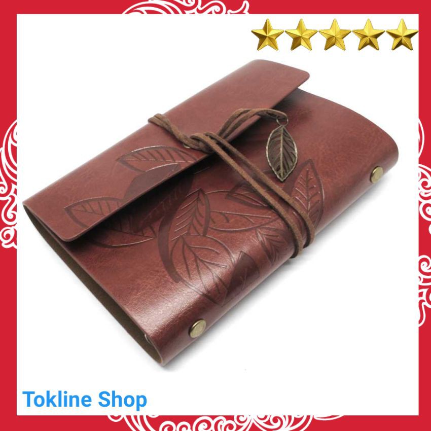 

Terlaris Buku Catatan Binder Kulit Retro Leaf Kertas A5 Diary Jurnal Book