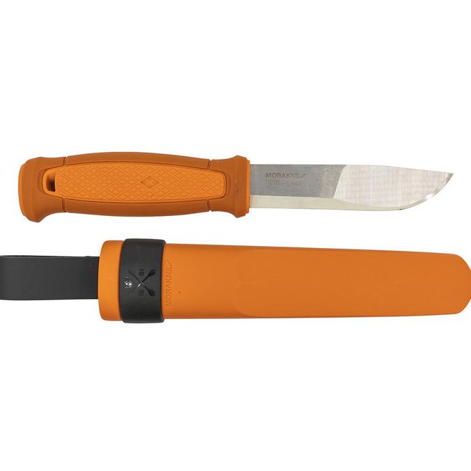Pisau Morakniv Kansbol With Polymer Sheath - Bushcraft Stainless Steel