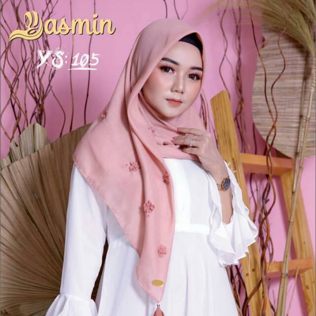 Hijab segiempat Yasmin Ys 105