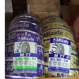 BAN TUBLES MIZZLE ukuran 100-80 dan 90-80 Ring 14