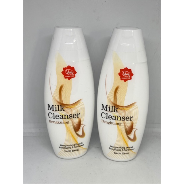 100 &amp; 200 ml - Viva milk cleanser bengkoang / milk cleanser viva