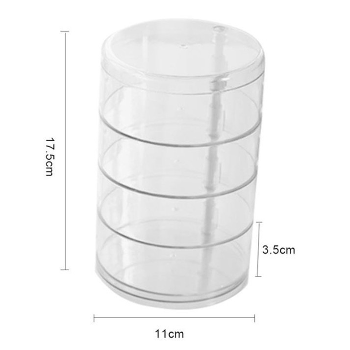 Rak Perhiasan Kalung Tempat Penyimpanan Cincin / Ikat Rambut Kotak Perhiasan Aksesoris