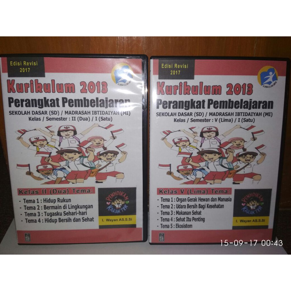 Pusat Cd Rpp K 13 Revisi 2018 Untuk Sd Mi Kelas Ii 2 Semester 1 Shopee Indonesia