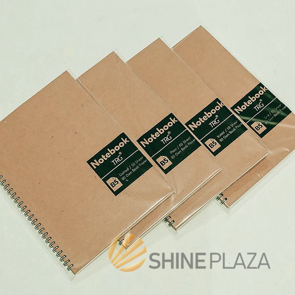 

Buku Notebook B5 Dot Grid Plain Ruled TRG - TRG Kraft Cover Spiral Notebook - Notebook TRG B5