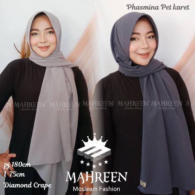 Pasmina pet karet original mahreen phasmina pasmina diamond crape
