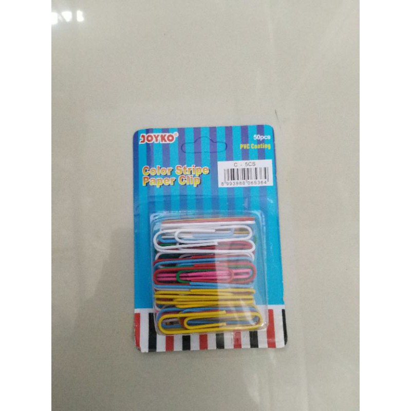 

Paper Clip Jumbo warna Joyko C-5CS