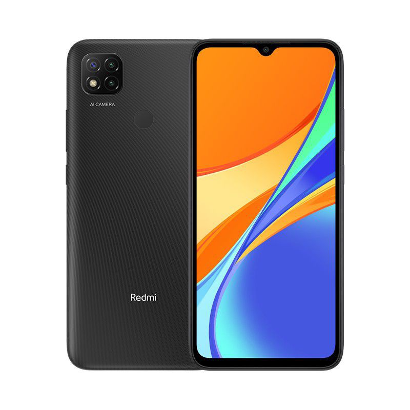 HP Baru Xiaomi Redmi 9C 4/64 Ram 4GB Rom internal 64GB - New Original Garansi Resmi TAM - Layar Full Display, Baterai 5000 mAh, Prosesor Helio G35, 13MP 3 Kamera - 3/32 4 3GB 32GB 3 32 GB - Warna Colour Orange Black Blue Biru Hitam Oren - Promo Murah 9 C-Midnight Grey