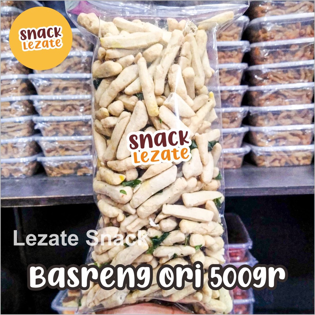 

Basreng Stik 500gr Original Basreng Daun Jeruk Gurih Asin / Basreng Kiloan Daun Jeruk / Basreng Bandung Murah WAP SHOP