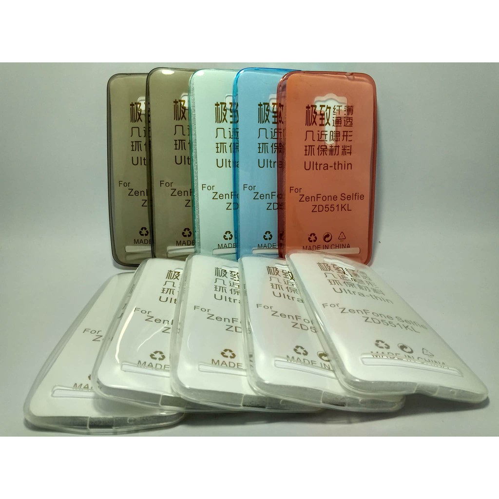 SARUNG ULTRATHIN ASUS ZENFONE SELFIE - ZD551KL SILIKON CASE JELLY