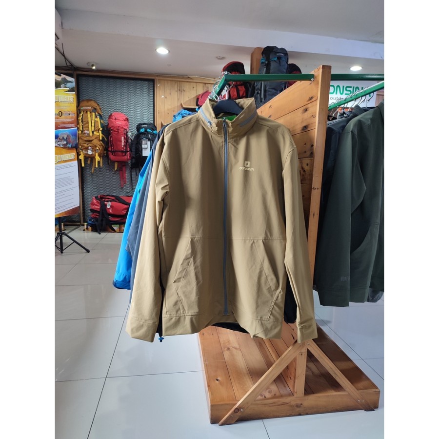 Jaket Consina Bonfire Light Jacket - Kuning Olive Size M L XL
