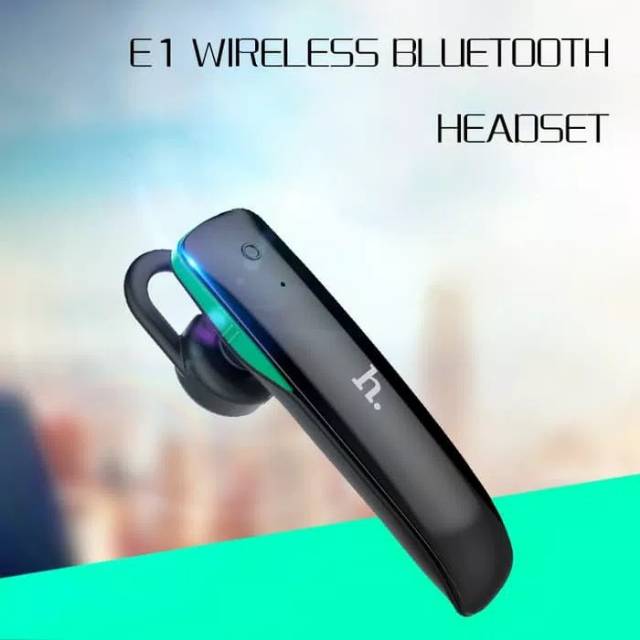 WIRELESS HEADSET BLUETOOTH EARPHONE HANDPHONE E1 HOCO