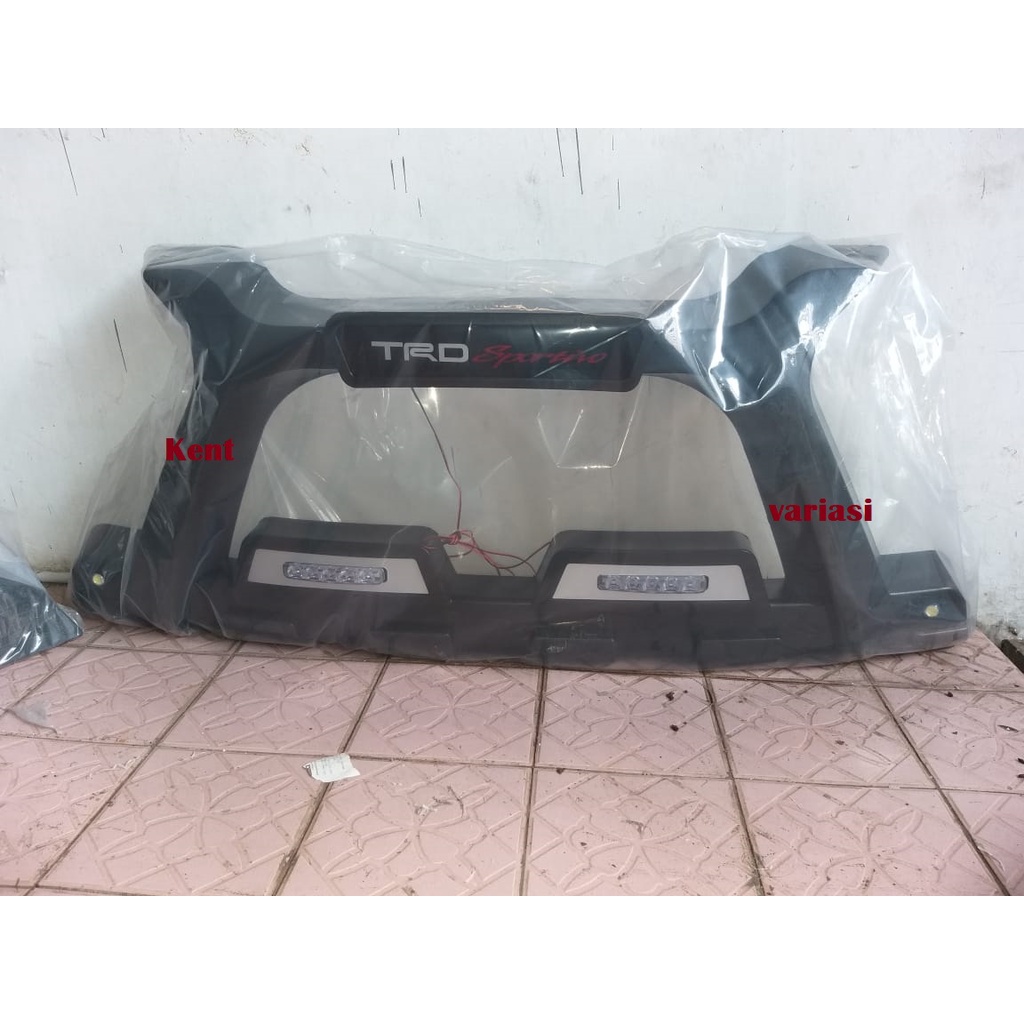 Tanduk Depan Bumper Depan Model Luxury Led Mobil Avanza Xenia