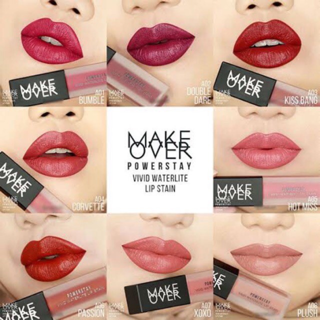 MAKE OVER POWERSTAY VIVID WATERLITE LIP STAIN