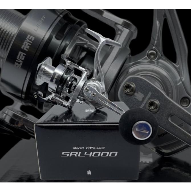 Reel Spinning Tridentech Silver Rays Light 21 New Metal Body SW - 2000
