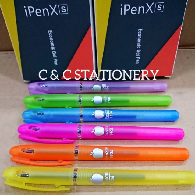 

[/Box isi 12 Buah] Gel Pen / Pulpen Apple iPen X[s] Winter GP1904 0,5mm