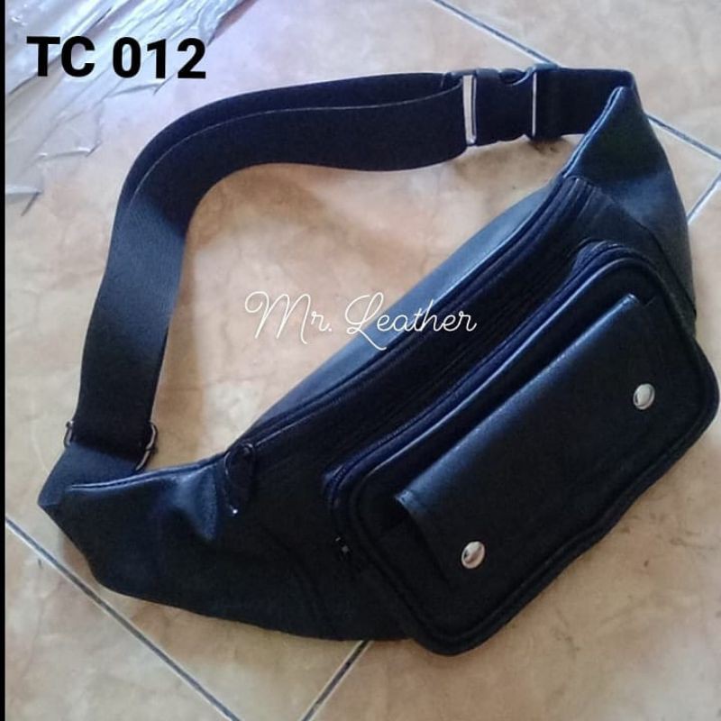 Tas kompek pria/wanita bahan kulit asli TC 012