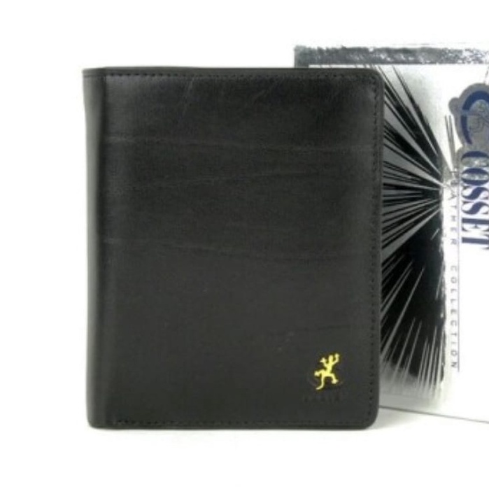 FASHION DOMPET KULIT ASLI DOMPET PRIA DOMPET LAKI-LAKI DOMPET COSSET ORIGINAL IMPORT CST 345 KLT ORI