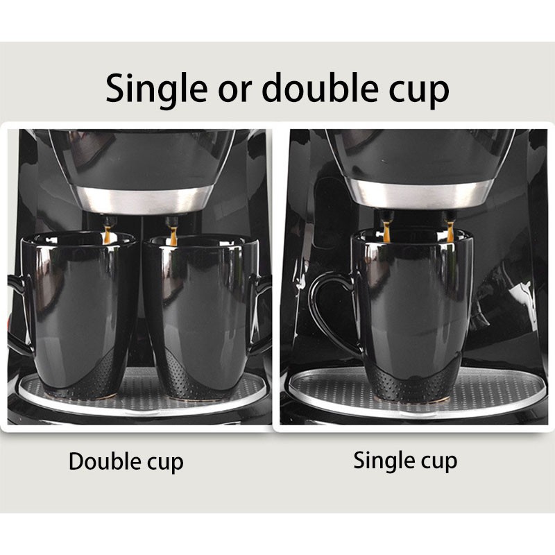 Mesin Kopi Espresso Coffe Machine Foam Maker Double Cup