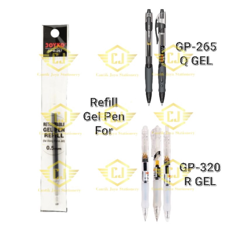 

Gel Pen Refill Isi Ulang Pen Isi Pulpen Joyko GPR-267 0.5 mm