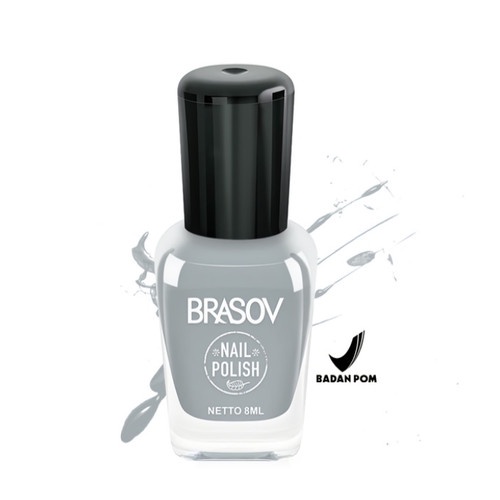 BRASOV Nail Polish Kutek Nude 8ML