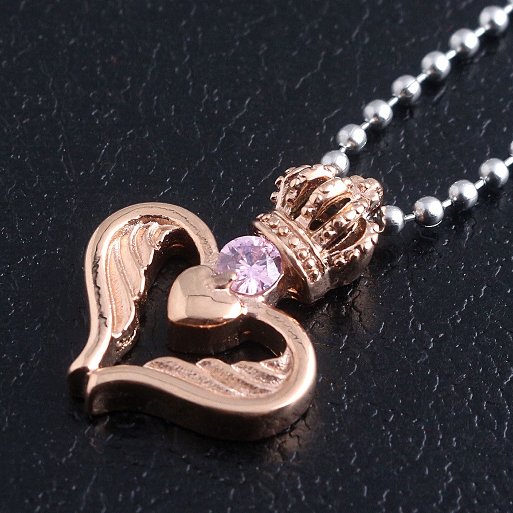 Hu Hu Hu Hu Hu Alat Bantu Pasang Kacamata♡ 2pcs Kalung Rantai Liontin Hati Motif Tulisan Her King His Queen Untuk Pasanganpriawanita