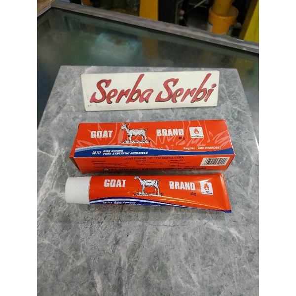 (KAMBING ODOL TUBE) Lem kambing goat brand tube 40gr