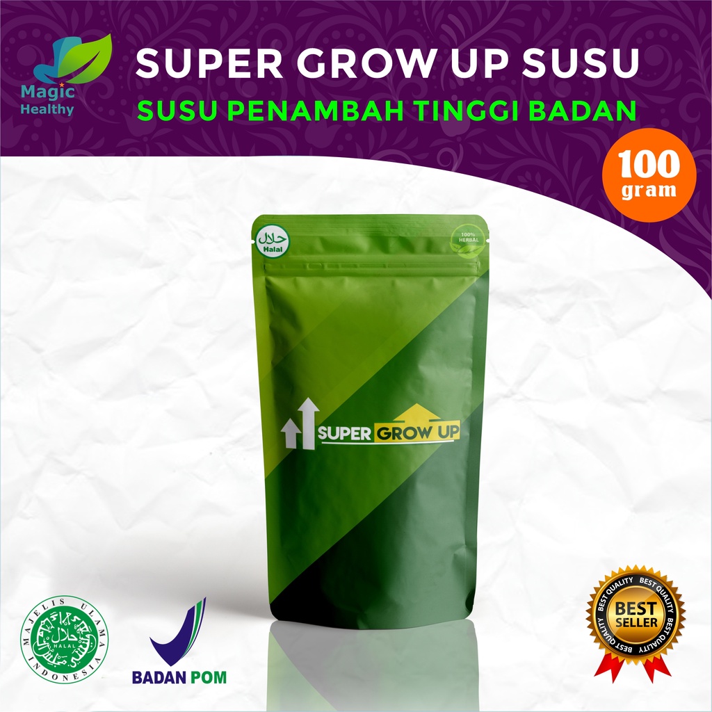

SUPE GROW UP SUSU ORIGINAL 100% - PENINGGI BADAN - SUSU PENAMBAH TINGGI BADAN CEPAT