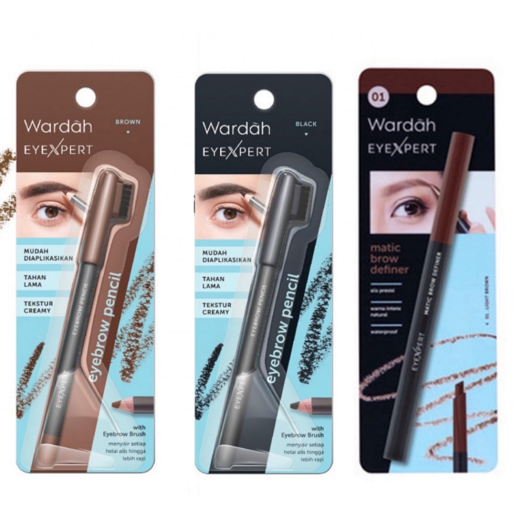 Wardah EyeXpert Eyebrow Pencil / Matic Brow Definer