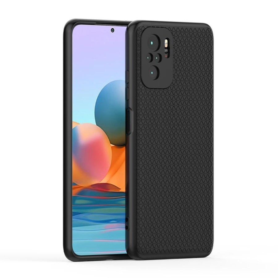 REDMI NOTE 11 NOTE 11 PRO NOTE 11 PRO 5G NOTE 10 NOTE 10S NOTE 10 PRO CASE BLACK REAL FIBER LUXURY SOFTCASE SILIKON HITAM CASING PROTECT CAMERA COVER PELINDUNG KAMERA