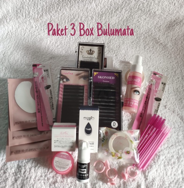 Paket Lengkap dan Murah Eyelash Extension