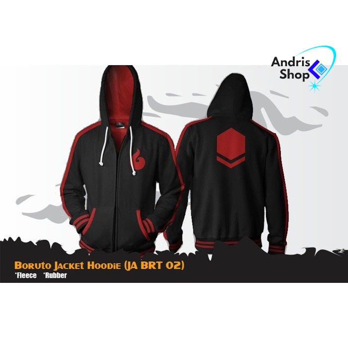 Jaket Anime BORUTO JACKET HOODIE - JA BRT -2