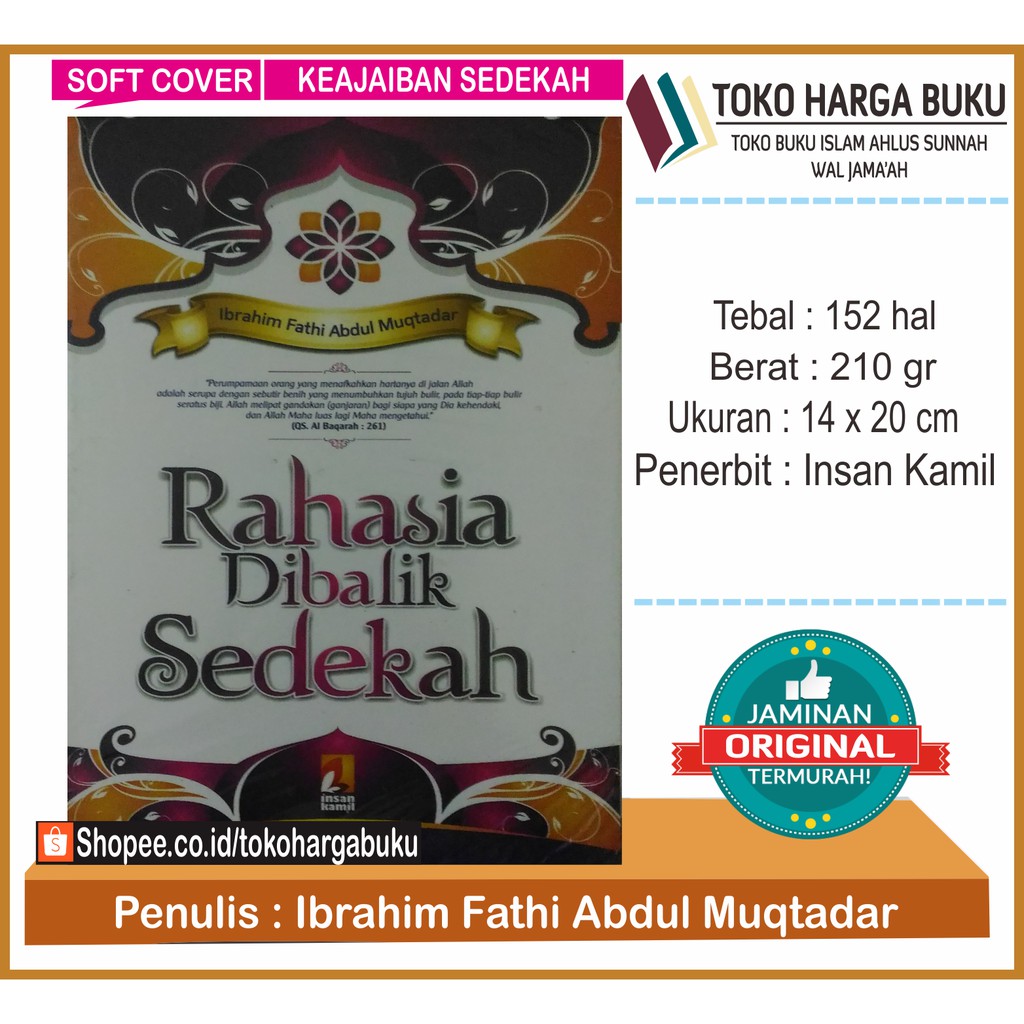 Rahasia Dibalik Sedekah - Penerbit Insan Kamil