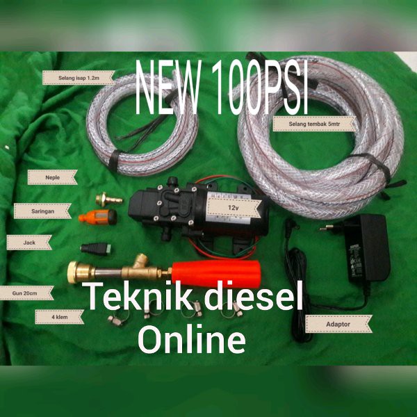 HOT NEW ALAT CUCI STEAM 1 PAKET STEAM CUCI MOTOR MOBIL CUCI AC HIGH PREASURE STEAM DC DOORMEER JET