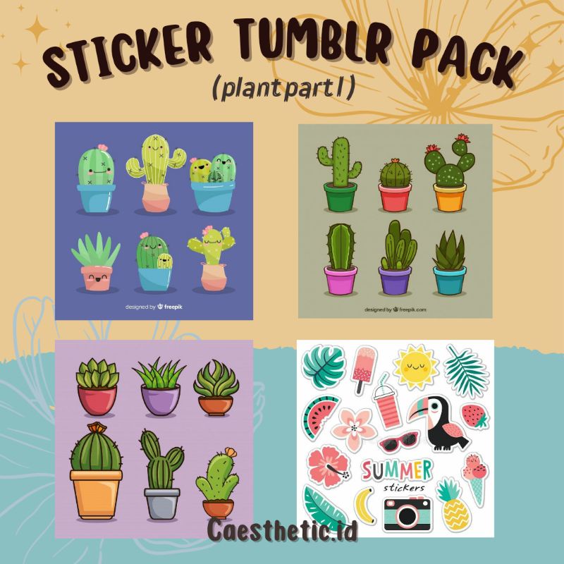 

STICKER TUMBLR AESTHETIC - STICKER HP LAPTOP - STICKER TUMBLR PACK - STICKER MINI TUMBLR