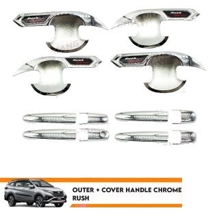 Outer + Cover Handle Chrome Rush