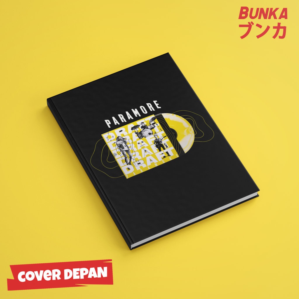 

Notebook Band Paramore Cover Hardcover A5 Buku Tulis Catatan Notes Agenda Planner Jurnal
