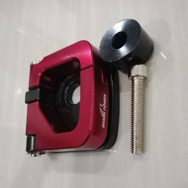 Gantungan barang motor metic model lipat full CNC