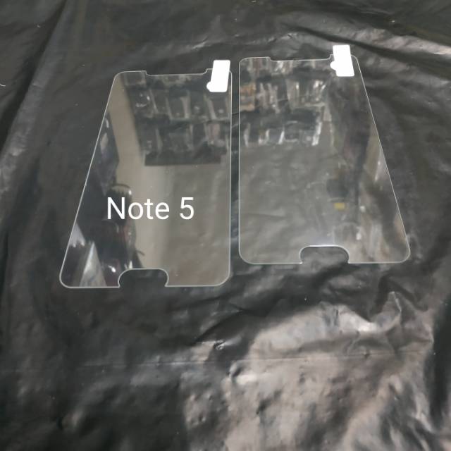 Tempered glass Samsung Note 1 . 2 . 3 . 3 neo . 4 . 5 anti gores kaca bening transparan screen guard pelindung layar