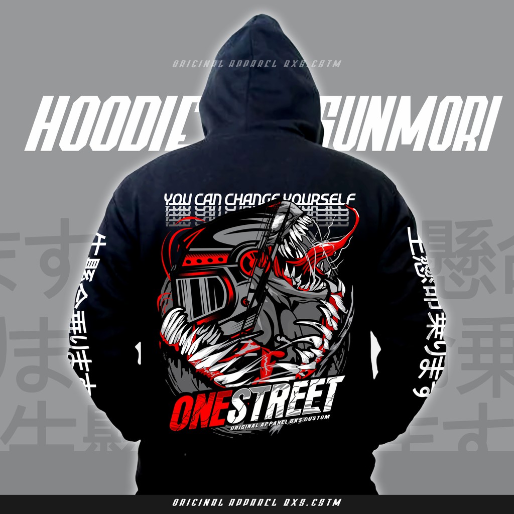 [TERBARU] HOODIE | JAKET SUNMORI JAPAN ONESTREET - VENOM