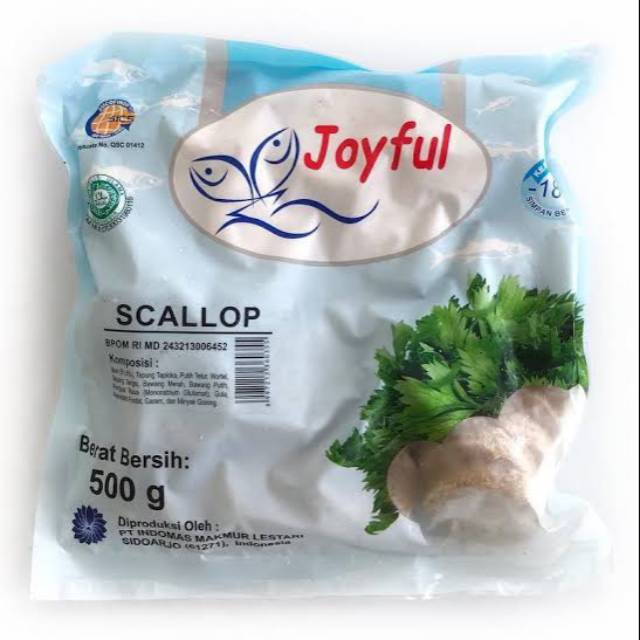 

JOYFUL Scallop 500gr