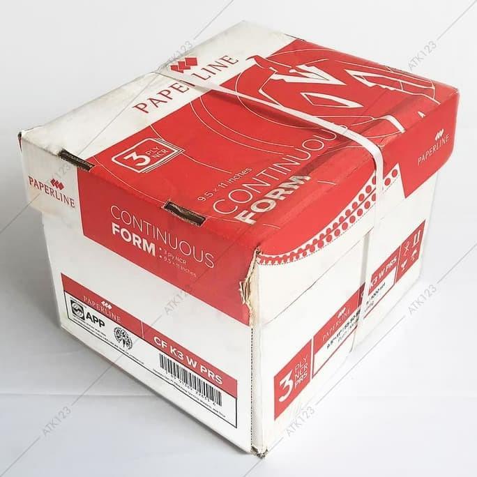 

Kertas Continuous Form 9.5 x 11" 3ply Bagi 2 (PRS) - Paperline Star Seller Termurah