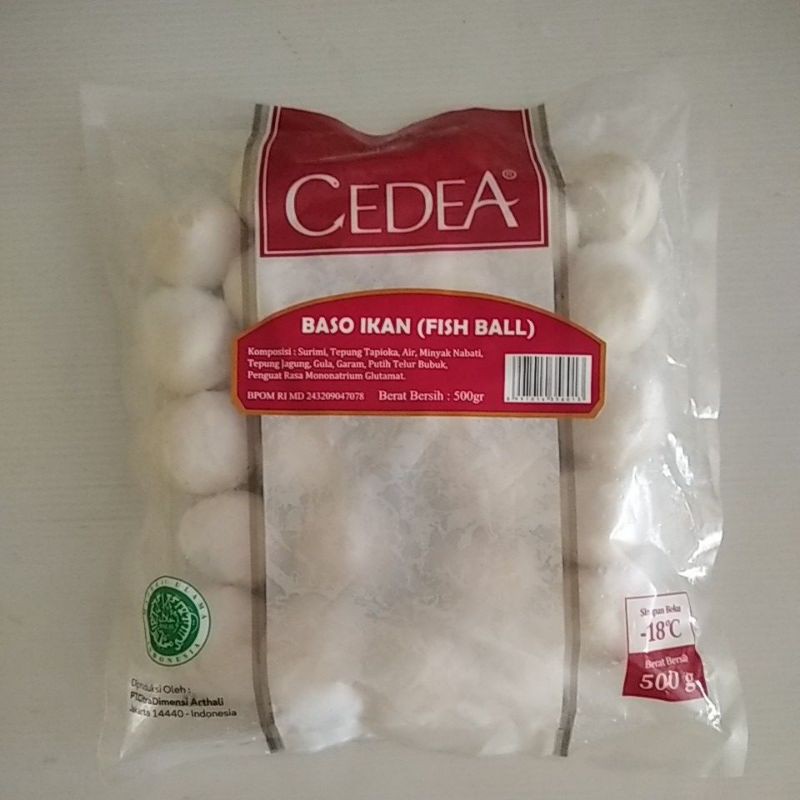 Jual Cedea Baso Ikan 500 Gr Shopee Indonesia